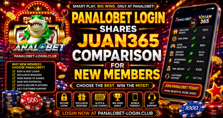 Panalobet Login Shares Juan365 Comparison for New Members